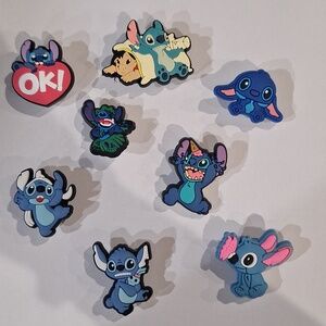 8 Stitch Croc Charms
